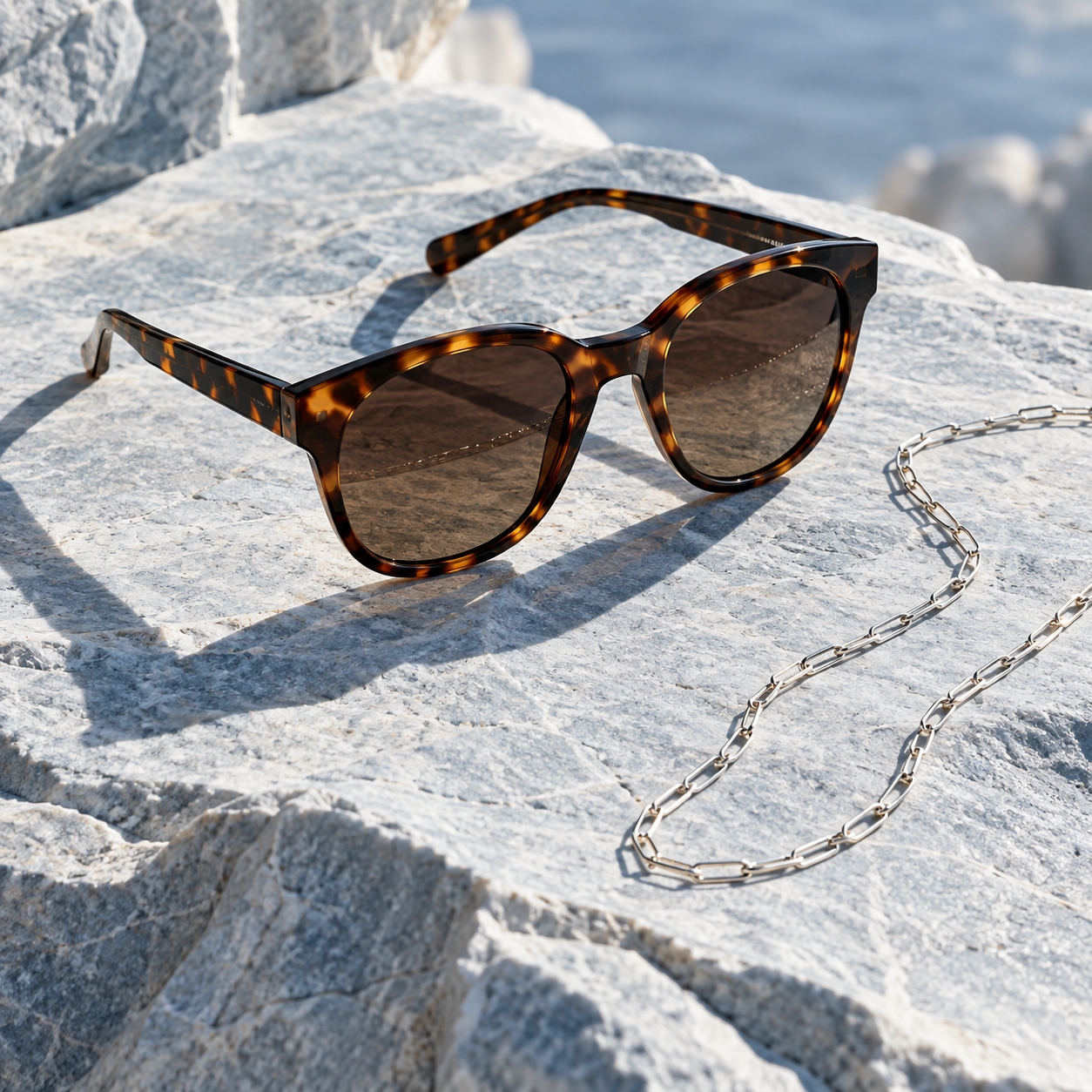 Sunglasses and jewelry accessories